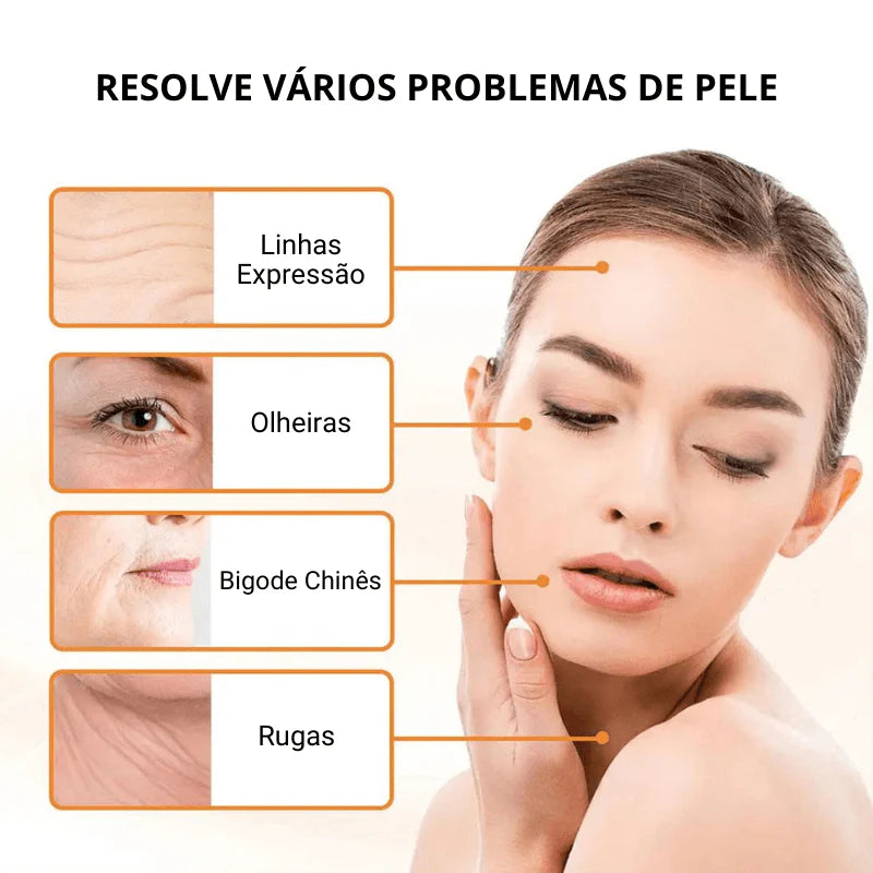 Kit Folhas De Colágeno  25 folhas rejuvenescedora